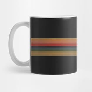 Thirteenth Doctor Rainbow Stripes Mug